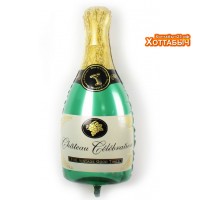 Шар фольгированный Бутылка шампанского 39 дюймов