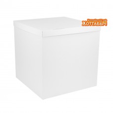 Коробка для шаров Белая 70*70*70 см.