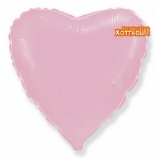 Шар фольгированный Сердце розовый 32 дюйма
