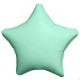 Шар фольгированный Звезда тиффани нежный мята 18 дюймов