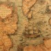 Бумага крафт "Карта" песочный