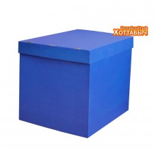 Коробка для шаров Синяя 70*70*70 см.