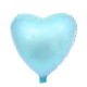 Шар фольгированный Сердце голубое 18 дюймов