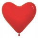 Шар латексный Сердце красное 12 дюймов
