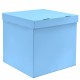 Коробка для шаров Голубая 70*70*70 см.