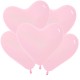 Шар латексный Сердце розовое 12 дюймов