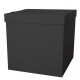 Коробка для шаров Черная 70*70*70 см.