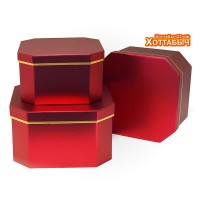 Коробка Красный металлик 1 из 3