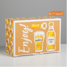 Коробка "Пиво" 22*15*10 см.