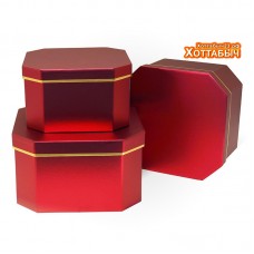 Коробка Красный металлик 3 из 3
