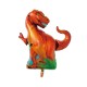 Шар фольгированный Динозавр оранжевый 36 дюймов
