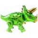 Шар фольгированный Динозавр панцирь зеленый ходячий 36 дюймов