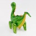 Шар фольгированный Динозавр зеленый ходячий 36 дюймов