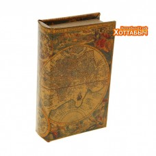 Книга-сейф "Старинные карты мира"