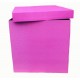 Коробка для шаров Розовая 70*70*70 см.