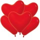 Шар латексный Сердце красное 6 дюймов
